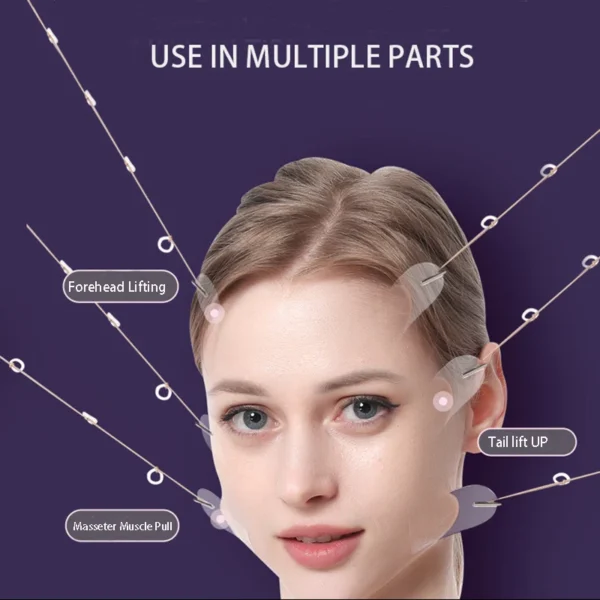 Autocollants Fins Invisibles en Forme de V, Lifting Rapide du Visage, Cou, Yeux, Double Menton, Déformable, Ruban Adhésif de Maquillage, 40 Pièces/Ensemble – Image 2