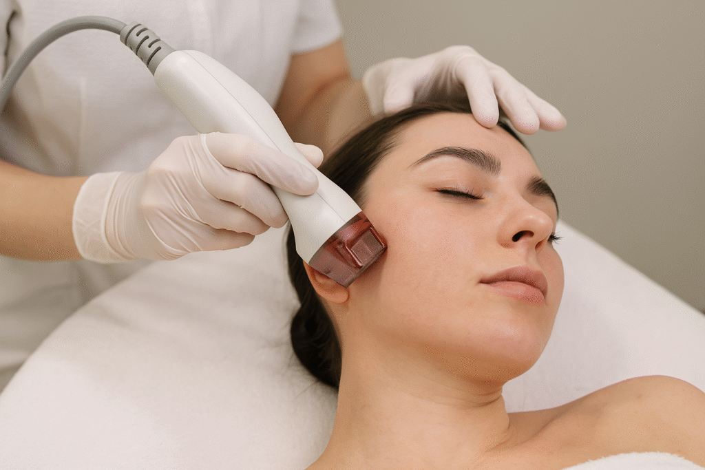 Radiofréquence fractionnée (Morpheus8, Secret RF) : résultats sur le menton 2 Illustration: Introduction à la radiofréquence fractionnée